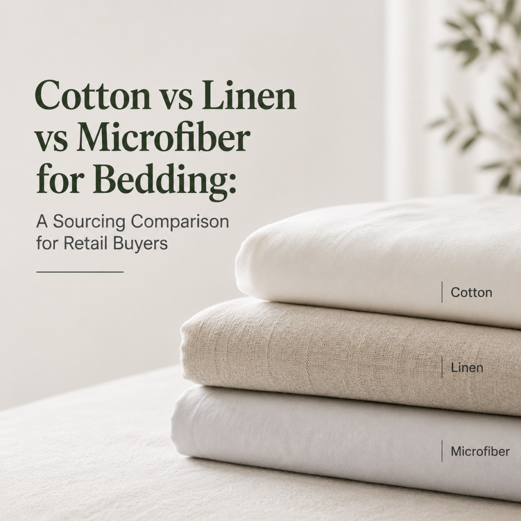 Cotton vs Linen vs Microfiber for Bedding A Sourcing Comparison for Retail Buyers
